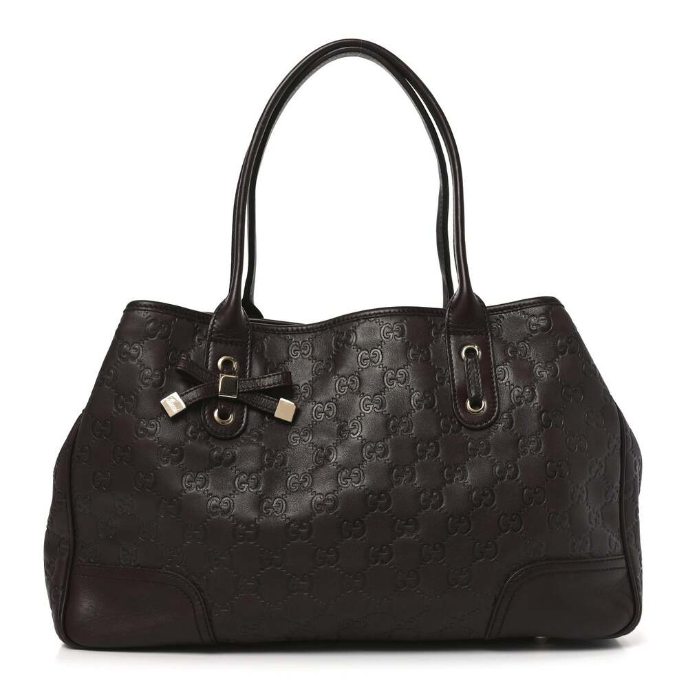 Guccissima Medium Princy Tote Dark #265117G59B